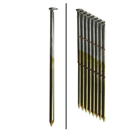 HILLMAN Collated Framing Nail, 3-1/2 in L, Bright 461752